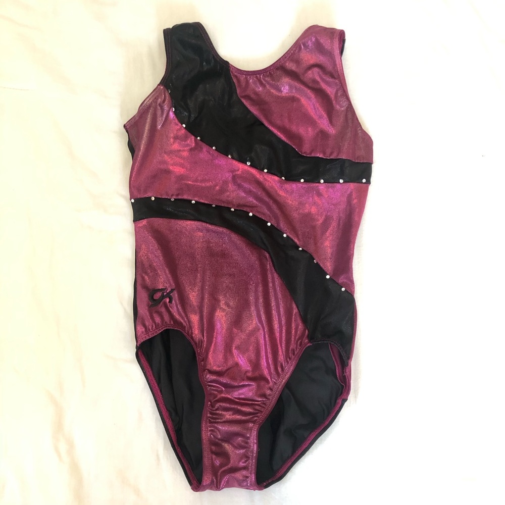 Pink and Black GK Leotard